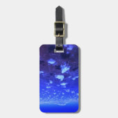 オリジナルアート：「高い羊さまよう」 ラゲッジタグ (正面縦)