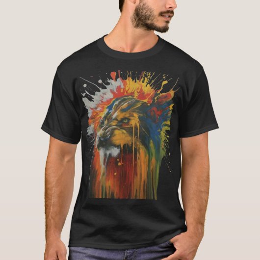 オリジナルアー絵を描トTシャツ Tシャツ (正面)