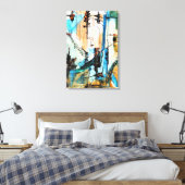 オリジナルア絵を描クリル包まれたズオンキャンバス キャンバスプリント (インサイチュ (寝室))