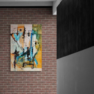 オリジナルア絵を描クリル基 メタルプリント