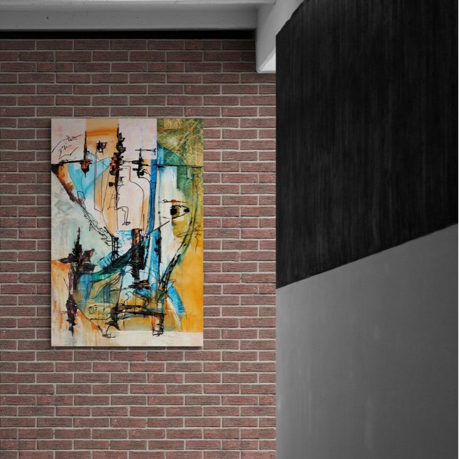 オリジナルア絵を描クリル基 メタルプリント (クリエイターアップロード済み)