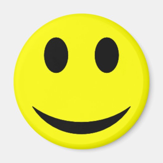 オリジナルイエロー顔 マグネット (正面)