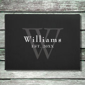 オリジナルイニシャルモノグラム ドアマット