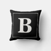 オリジナルイニシャル入りスローピロー クッション (裏面)