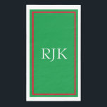 オリジナルイニシャル カスタムネーム 赤 緑 2023<br><div class="desc">イニシャルをカスタマイズできるモノグラム テキストテンプレートでデザインしました！</div>