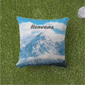 オリジナルイメージとテキストのクッションカバー アウトドアクッション (芝生)