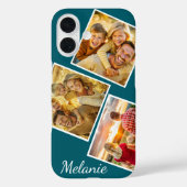 オリジナルインスタグラムフォトコラージュ  名前入り Case-Mate iPhoneケース (裏面)
