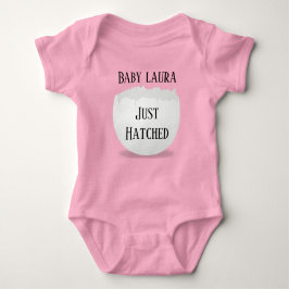 オリジナルイースターベビー服 卵から生まれたて ベビーボディスーツ
