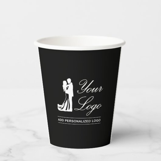 オリジナルウェディングアイデア - 写真デザイン 紙コップ (正面)