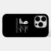 オリジナルウェディングアイデア - 写真デザイン Case-Mate iPhoneケース (裏面 (横))