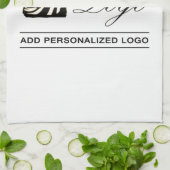 オリジナルウェディングカスタムアイデア あなただけのデザインを加えて キッチンタオル (折り畳み)