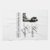 オリジナルウェディングカスタムアイデア あなただけのデザインを加えて キッチンタオル (横)