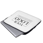 オリジナルウェディングカスタムアイデア ロゴを追加 ラップトップスリーブ (正面下部)