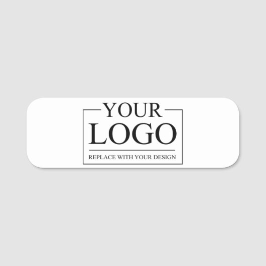 オリジナルウェディングカスタムアイデア ロゴを追加 名札 (正面)