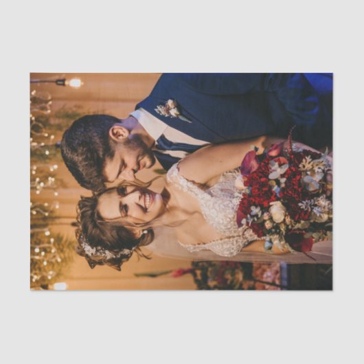 オリジナルウェディング あなただけの写真を追加 薄葉紙 (正面)