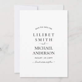 オリジナルウェディング・セーブ・ザ・デート・テンプレート - 写真を追加 セーブザデート