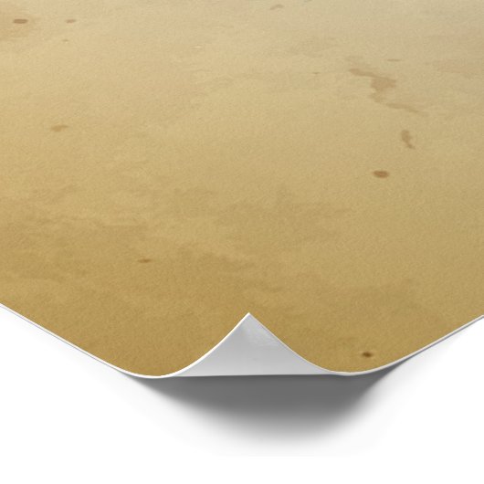 オリジナルウォーターカラーウルフ&パックファミリー引用文 ポスター (角)