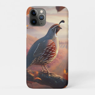 オリジナルウォーターカラーカリフォルニアウズルバード iPhone 11 PROケース