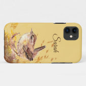 オリジナルウォーターカラーバードキュートハウスウォレンカスタム Case-Mate iPhoneケース (裏面(横))