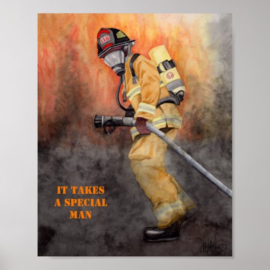 オリジナルウォーター・カラー・ミランダ・サンジェームス ポスター (正面)