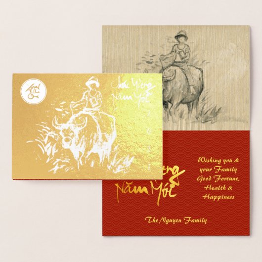 オリジナルオックス絵を描キッドの月2021ラグジュアリーGC3 箔カード (ディスプレー)