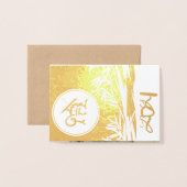 オリジナルオックス絵画チルドレン2021ラグジュアリーフォイルGC2 箔カード (封筒付き正面)