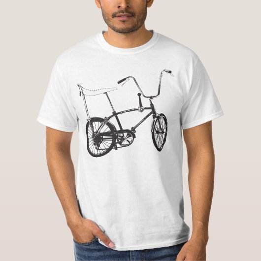 オリジナルオールドスクールバイク Tシャツ (正面)