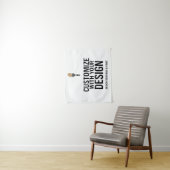 オリジナルカスタマイズ 40x34" 企業ロゴ入り タペストリー (インサイチュ)
