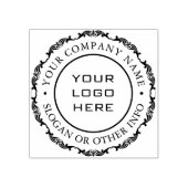 オリジナルカスタムビジネスロゴゴムスタンプを作成 ラバースタンプ (インプリント)