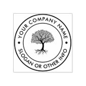 オリジナルカスタムビジネスロゴゴムスタンプを作成 ラバースタンプ (インプリント)