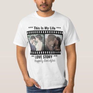 オリジナルカスタム写真フィルム Tシャツ