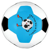 オリジナルカッコいいデザイン サッカーボール (回転)