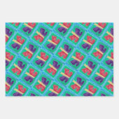 オリジナルカラフル蝶 |フィルタ | ラッピングペーパーシート (正面2)