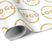 オリジナルカラー販促ビジネスロゴブランド ラッピングペーパー (ロールコーナー)