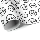 オリジナルカラー販促ビジネスロゴブランド ラッピングペーパー (ロールコーナー)