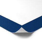 オリジナルカラー 写真 卒業 署名メッセージ ポスター (角)