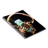 オリジナルカラーX線ビジョンスケルトン（携帯電話） ノートブック (右側)