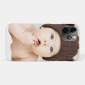 オリジナルキッズ子供写真モダン作成 Case-Mate iPhoneケース (裏面(横))