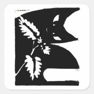 オリジナルキャットアートシール贈答用閉鎖 スクエアシール