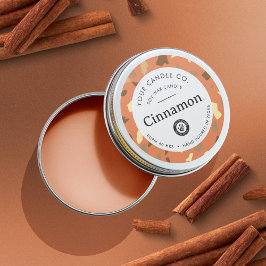 オリジナルキャンドルラベル - カスタマイズ可能なステッカー ラウンドシール