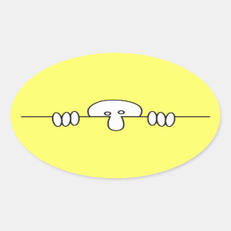 オリジナルキルロイオーバルステッカー 楕円形シール