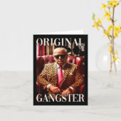 オリジナルギャングおもしろいシャツマガドナルドトランプ20 カード (黄色い花)