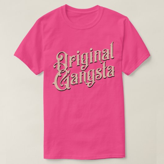 オリジナルギャングスタクリーム Tシャツ (デザイン正面)