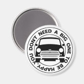 オリジナルクラシックブリティッシュミニカー マグネット (正面/裏面)