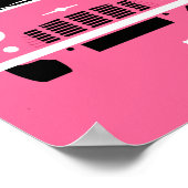 オリジナルクラシックミニアイスクリームヴァンミニマリストアート ポスター (角)