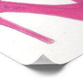 オリジナルクリスチャンルブタンシューズイラストレーション ポスター (角)