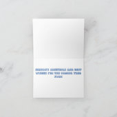 オリジナルクリスマスアート カード (内部)