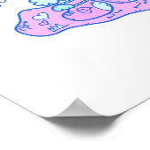 オリジナルクリスマスイブアップルプリント ポスター (角)