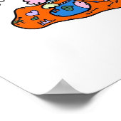 オリジナルクリスマスイブアップルプリント ポスター (角)