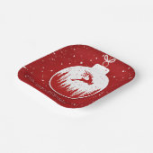 オリジナルクリスマスギフトを作成する/画像を追加する ペーパープレート (傾斜あり)